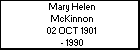 Mary Helen McKinnon