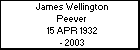 James Wellington Peever