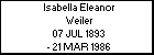 Isabella Eleanor Weiler