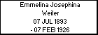 Emmelina Josephina Weiler