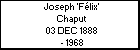 Joseph 'Flix' Chaput