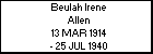 Beulah Irene Allen