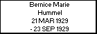 Bernice Marie Hummel