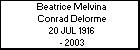 Beatrice Melvina Conrad Delorme