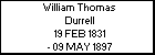 William Thomas Durrell