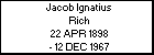 Jacob Ignatius Rich