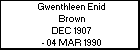 Gwenthleen Enid Brown