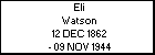 Eli Watson