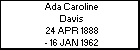 Ada Caroline Davis