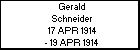Gerald Schneider