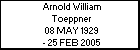 Arnold William Toeppner