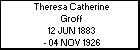 Theresa Catherine Groff