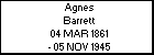 Agnes Barrett