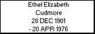 Ethel Elizabeth Cudmore