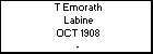 T Emorath Labine