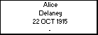 Alice Delaney