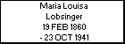 Maria Louisa Lobsinger