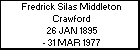 Fredrick Silas Middleton Crawford