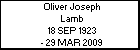 Oliver Joseph Lamb