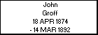 John Groff