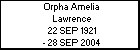 Orpha Amelia Lawrence