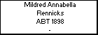 Mildred Annabella Rennicks