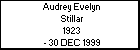 Audrey Evelyn Stillar