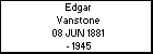 Edgar Vanstone