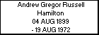 Andrew Gregor Russell Hamilton