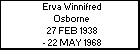 Erva Winnifred Osborne