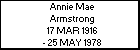 Annie Mae Armstrong