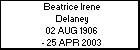 Beatrice Irene Delaney