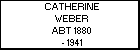 CATHERINE WEBER