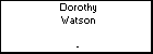 Dorothy Watson