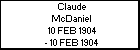 Claude McDaniel