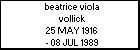 beatrice viola vollick