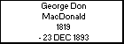 George Don MacDonald