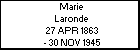 Marie Laronde