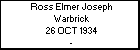 Ross Elmer Joseph Warbrick