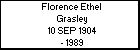 Florence Ethel Grasley