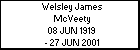 Welsley James McVeety