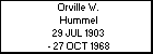 Orville W. Hummel