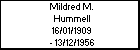 Mildred M. Hummell