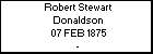 Robert Stewart Donaldson