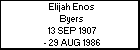 Elijah Enos Byers