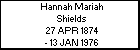 Hannah Mariah Shields