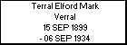 Terral Elford Mark Verral