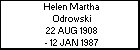 Helen Martha Odrowski