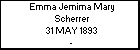 Emma Jemima Mary Scherrer