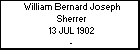 William Bernard Joseph Sherrer